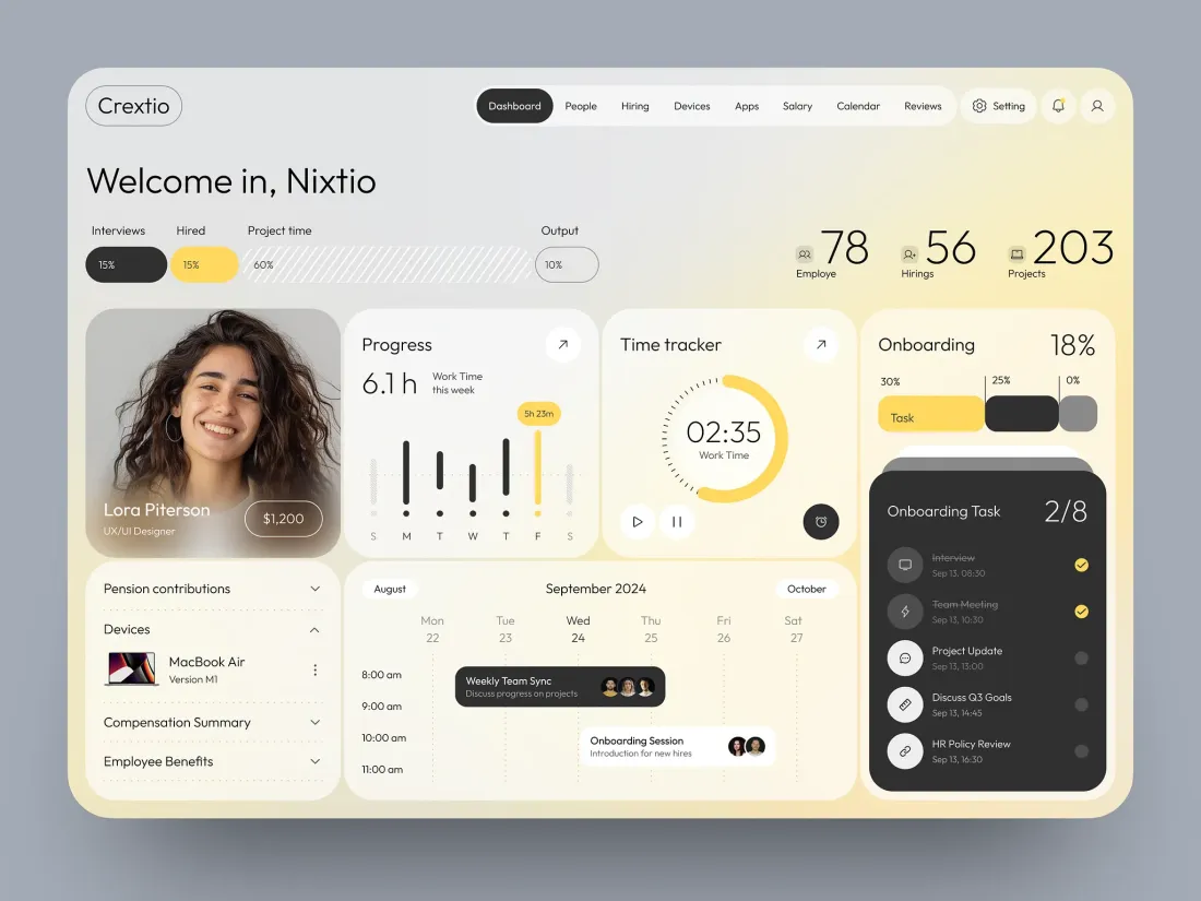 SaaS Dashboard — website designed by Blue Magnet Media
